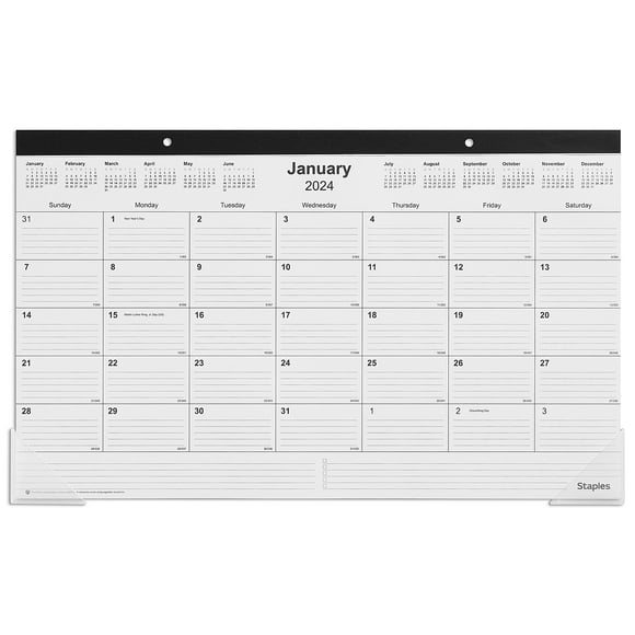 Printable Desk Calendar