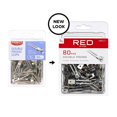 thumbnail image 5 of KISS - RED 1 3/4" DOUBLE PRONG CLIP (80PCS), 5 of 7