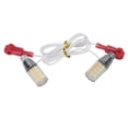 thumbnail image 2 of Clignotant Moto 12V Haute Luminosité Lampe LED Perle double Couleur Cercle, 2 of 6