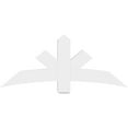 thumbnail image 2 of 60"W x 25"H x 4"D x 6"F, 10/12 Pitch, Alberta Architectural Grade PVC Gable Bracket, 2 of 8