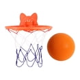 thumbnail image 1 of Juego de baloncesto silencioso, pelota de entrenamiento para interiores, regalo ligero y sin ruido. Naranja, 1 of 8