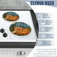 thumbnail image 5 of Gas Stove Burner Cover,White Electric Stove Top Protector,Easy to Clean,The Enchanting Allure Of A Fox In A Whimsical Landscape, 5 of 7