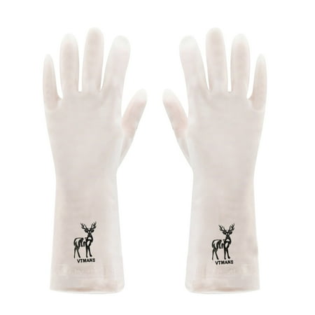 

Shiusina Long Rubber Warm Gloves Kitchen Dish Washing Cleaning Tool Hand Gloves Dishes Washing Gloves Latex Gauntlets