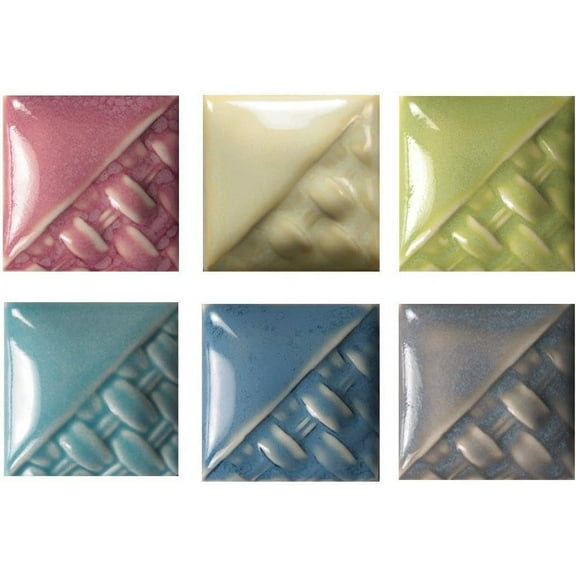 Mayco Stoneware Glaze Kit #5 - Set of 6