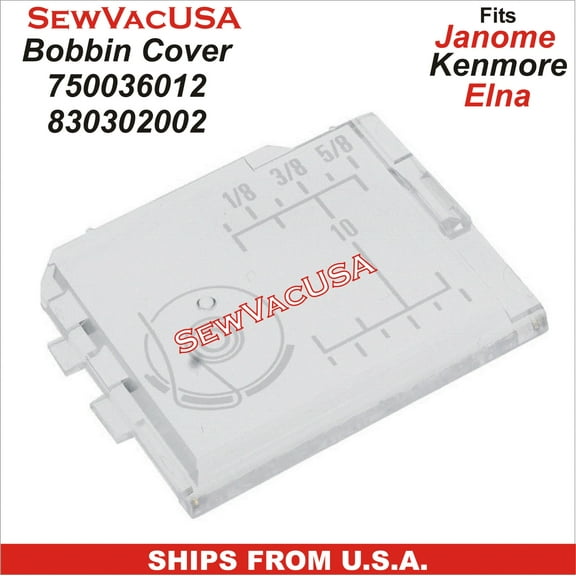 Bobbin Cover Part Number 830301002 Fits Janome, Kenmore & Elna Sewing Machines Models In Description