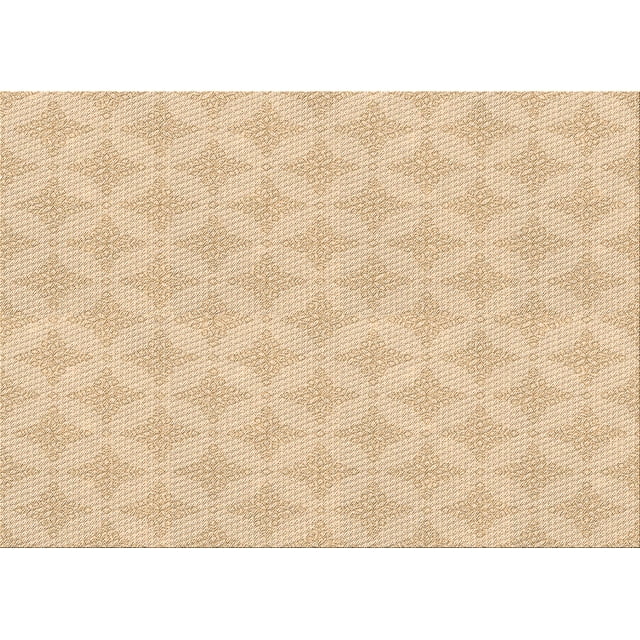 Ahgly Company Tapis Rectangulaire Lavable en Machine Intérieur Transitionnel Kaki Or, 5 Pieds x 8 Pieds