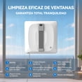 thumbnail image 2 of INSE WA9 PRO Robot Limpiador de Ventanas Blanco – 4 Aspersores de Agua, Succión de 2600Pa, Modos Inteligentes N/Z/ZN, Control Remoto y Batería de Respaldo de 20min, para Cristales Domésticos, 2 of 9