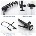 thumbnail image 2 of WOWOW Single Handle Deck Mount Gooseneck Pull Out Sprayer Kitchen Faucet with Supply Lines Included in Oil Rubbed Bronze, 2 of 5