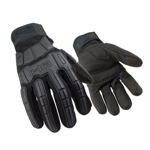Ringers Gloves Impact Resistant Gloves,Black,M,PR 163