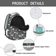 thumbnail image 4 of "Stylish Dog Lover Backpack - Cute Print Water Resistant School Bag, Durable College Backpack with Multiple Pockets, Comfortable Straps", 4 of 6