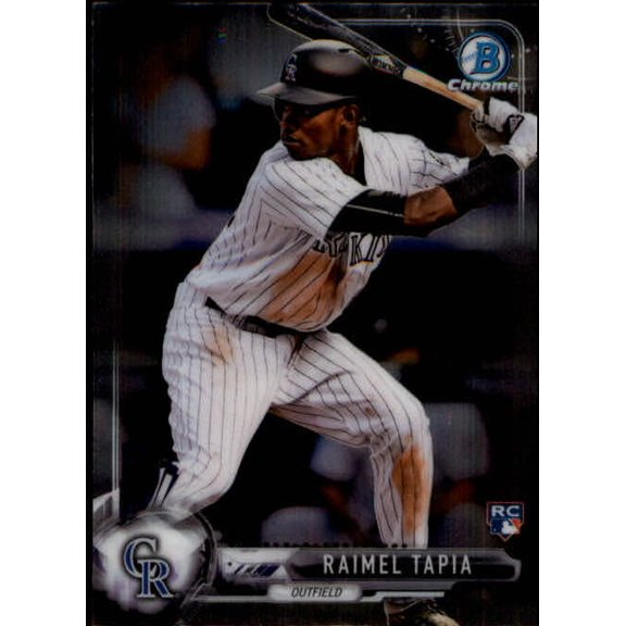 Collectible 2017 Bowman Chrome Mini #78 Raimel Tapia RC Baseball Trading Card