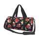 thumbnail image 1 of Balery Red Rose Flower Bolsa de Gimnasio para Mujeres y Hombres, Bolsa de Viaje Impermeable, Bolsa de Fin de Semana con Compartimento para Zapatos y Bolsillo Húmedo, 1 of 6