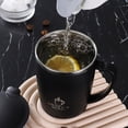 thumbnail image 3 of 350ml Stainless Steel Thermos Mug Tea Coffee Thermal Cup Insulated Travel Mug~-Black, 3 of 7