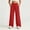 Red, variant on Girls Sweatpants with Pockets Wide Leg Elastic Waist Fall Casual Pants Red 10-12