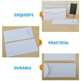 thumbnail image 2 of 2 Pieces White Open Envelope Envelopes Office, 2 of 8