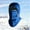 Blue, variant on Winter Lined Neck Gaiter Face Scarf Hood, Thermal Windproof Balaclava for Cold Weather Outdoor Activities, Multi functional for Sports