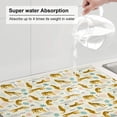 thumbnail image 6 of Kdxio Leopard Print for Dish Drying Mat,24*18 inch Absorbent Dish Drainer Kitchen Counter,Large Size Dish Drying Pad for Countertops,Draining Racks, 6 of 9