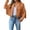 Orange, variant on Women Jacket with Tassels Women Jacket Turn-down Collar Long Fringe Solid Color Long Sleeves Cardigan Loose Short Type Hop Streetwear Club Jacket