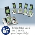 thumbnail image 2 of VTech CS6529-3 3-Handset Expandable Cordless Phone with Answering System-Caller ID/Call Waiting & Backlit Display/Keypad Silver 3 Cordless Handsets NEW, 2 of 15