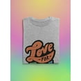 thumbnail image 3 of Love For All Banner T-Shirt Women -Smartprints Designs, Female Large, 3 of 4