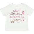 thumbnail image 3 of Inktastic Gymnast Future Girls Toddler T-Shirt, 3 of 5