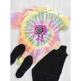 thumbnail image 3 of Toon Style Hypno Tv Tie Dye Spiral Men -Image by Shutterstock, Male XX-Large, 3 of 4