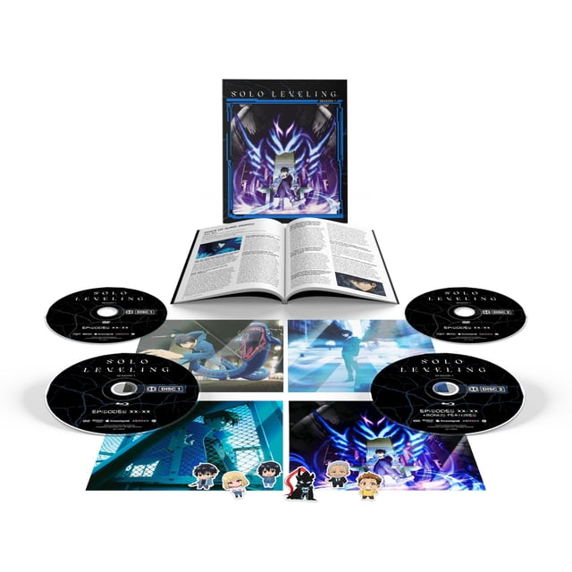 DVD Edición limitada de la temporada 1 de Crunchyroll Solo Leveling
