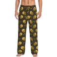 thumbnail image 1 of Fotbe Cute Cartoon Bees Pantalones de Pijama para Hombre, Pantalones de Dormir, Pantalones de Casa con Cintura Ajustable y Bolsillos-X-Large, 1 of 6