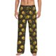 thumbnail image 1 of Fotbe Cute Cartoon Bees Pantalones de Pijama para Hombre, Pantalones de Dormir, Pantalones de Casa con Cintura Ajustable y Bolsillos-Small, 1 of 6