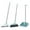 Blue,Black, variant on Broom and Dustpan Set,Masthome Long Handle Broom and Dustpan Set,Squeegee Broom and Brooms for Sweeping Indoor Set,Broom with Stand Up Dustpan Combo Set for Home, Office, Lobby (Blue+Black)