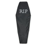 Collapsible Coffin Decoration, Black and White, 42", Halloween by Way To Celebrate