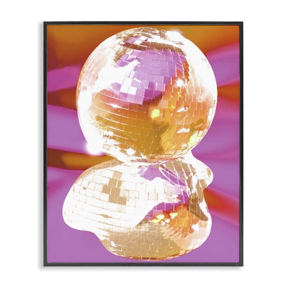Stupell Industries Modern Black Framed Giclee Art, 11 x 14, by Lil' Rue