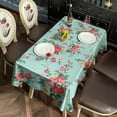 thumbnail image 3 of Pioneer Flower Rectangle Tablecloth 60"x120",Waterproof Polyester Rectangle Table Cloth, Wipeable Spillproof Polyester Tablecloth for Dining, Camping, Indoor and Outdoor, 3 of 5