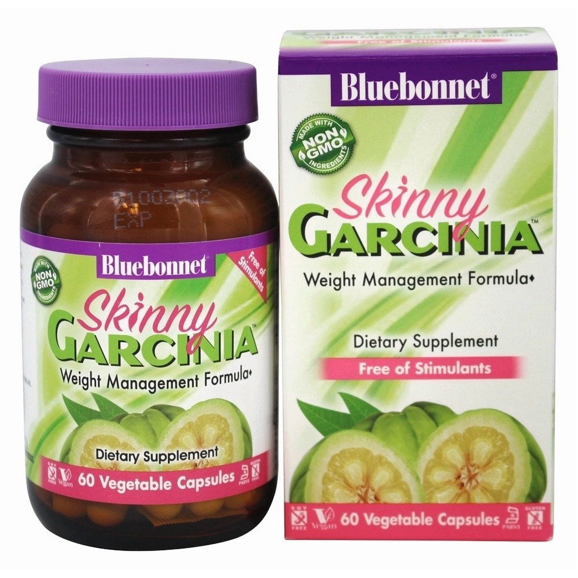 Bluebonnet Garcinia Cambogia, L Carnitine, Stimulant Free, 60 Vegetable Caps