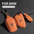 thumbnail image 5 of Funda de cuero para llave de coche para BMW X1 X3 X4 X5 F15 X6 F16 G30 Serie 7 G11 F48 F39 520 525 f30 118i 218i 320i Accesorios para coche, 5 of 5