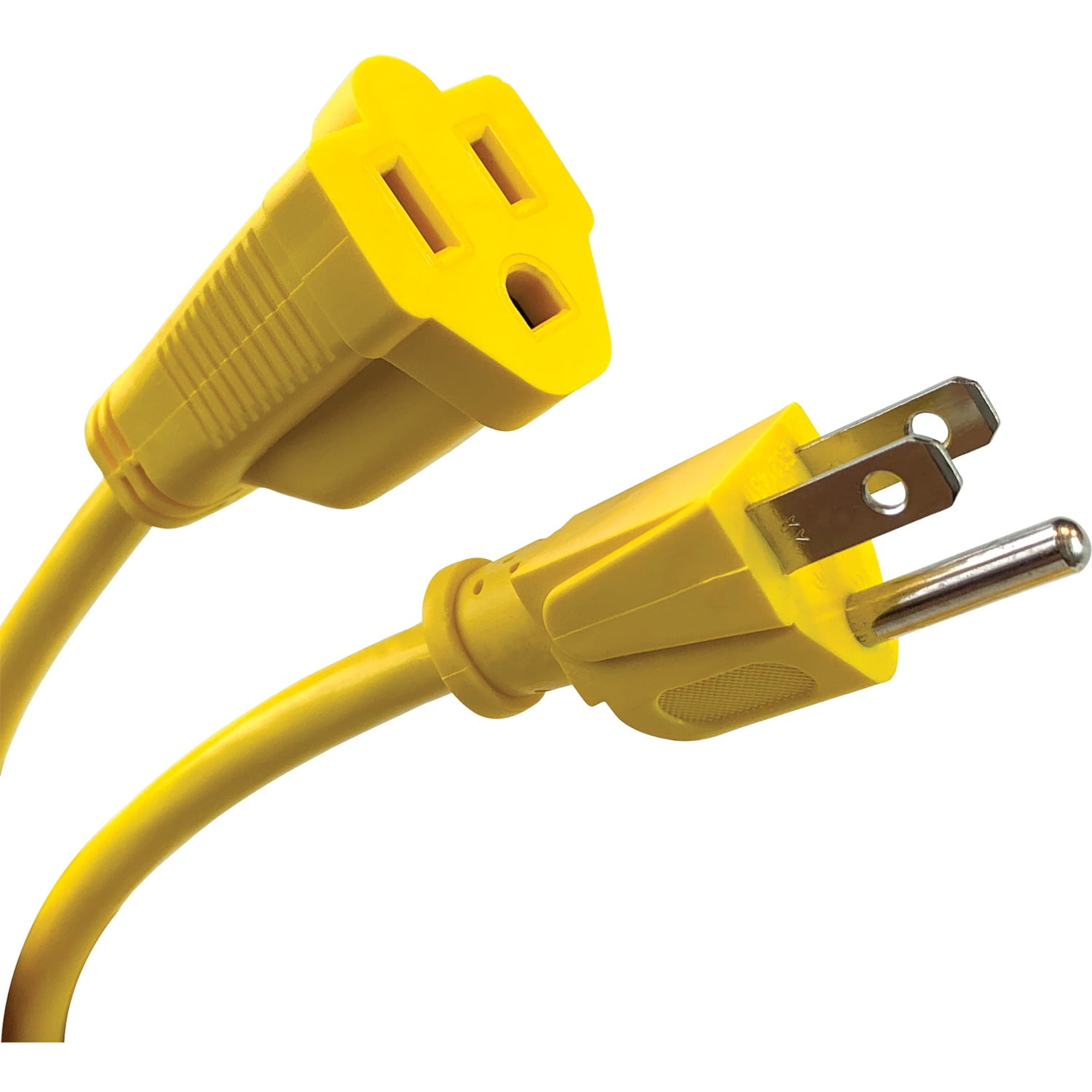 STANLEY 33257 Yellow Outdoor Power Extension Cord, 25 Feet