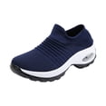 thumbnail image 1 of Willtoo Chaussures Orthopédiques pour Femmes Soutien de Voûte Chaussures de Course Larges Antidérapantes à Enfiler Chaussures de Randonnée Maille Extensible Souples 2026 Nouvelles Chaussures Orthopédiques, 1 of 4