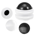 thumbnail image 4 of 1 Pcs Massage Roller Ball Body Massage Tool Stress Ease Polypropylene Artificial Resin White Black, 4 of 7