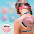 thumbnail image 5 of Travel Portable Refillable Sunscreen Applicator, Lotion Dispenser with Rotating Roller & Sponges, Fast Easy Application, 5 of 5