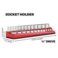 thumbnail image 1 of Magnetic Socket Organizers Socket Holder 1/2 3/8 1/4Drive Holds Organizer, 1 of 7