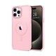 thumbnail image 1 of HAYAN Case for iPhone 15 Pro Max Case Magnetic Translucent Matte Phone Cases 6.7" [Compatible with MagSafe] Thin Slim Fit Shockproof Bumper Hard Protective Cover for Women Men Girls, Tender Pink, 1 of 1
