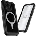 thumbnail image 3 of Funda GHOSTEK Nautical Clip para iPhone 15 PRO Negra MagSafe, 3 of 10