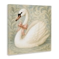 thumbnail image 2 of Stupell Industries Traditional Vintage Leaves Swan Canvas Art, 24 x 24, by Grotto Studios, 2 of 8