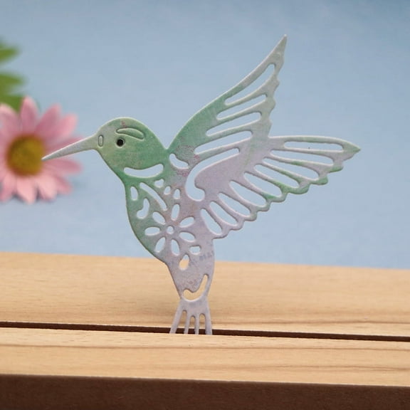 Die Cuts for Card Making, Ouginx Hummingbird Bird Metal Cutting Dies DIY Die Cutters Die Stencils for Scrapbooking, Embossing & More