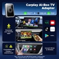 thumbnail image 2 of LAMTTO Wireless CarPlay & Android Auto AI Box, Built-in Gemini AI, Android System, Video App, HDMI OUT/OTG TYPE-C, Plug & Play for OEM Wired Cars, 2 of 11