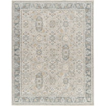 Hauteloom Greco Living Room, Bedroom Area Rug - Gray, Brown - 2'7" x 4'