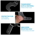 thumbnail image 4 of Light Saber Stand Wall Mount Acrylic Light Sword Display Holder Baseball Bat Rack, Clear 6 Pairs, 4 of 6