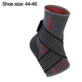 thumbnail image 2 of Tobillera de compresión ajustable para hombre y mujer, protección deportiva para el tobillo., 2 of 6