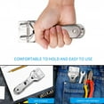 thumbnail image 6 of Countdown Deal,Stainless Steel Kitchen Spatula,Special Tool,Small Seam Shovel,Glue Artifact Cleaning,for Home-Office,Multi-Function,Easy Grip High Performance|Stainless steel,Multicolor, 6 of 9