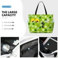 thumbnail image 3 of Sigee St Patrick's Day7 Print Extra Large Waterproof Beach Travel Bag with Zipper - Durable and Versatile for Vacation, Gym, and Daily Use, 3 of 7